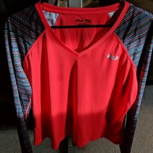 Fila Sport Workout Shirt Live in Motion